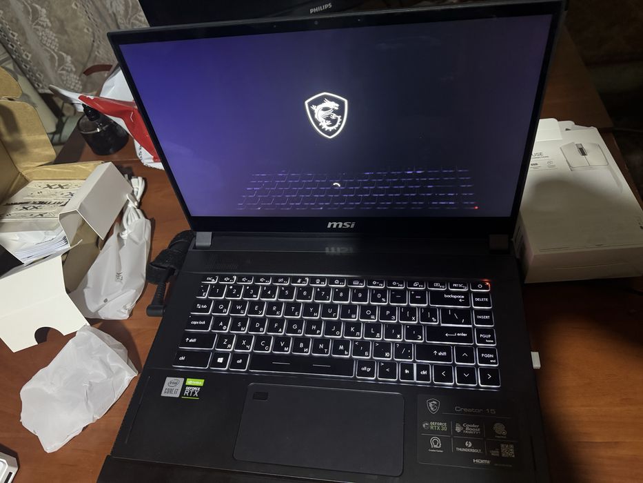 Ігровий ноутбук MSI creator 15