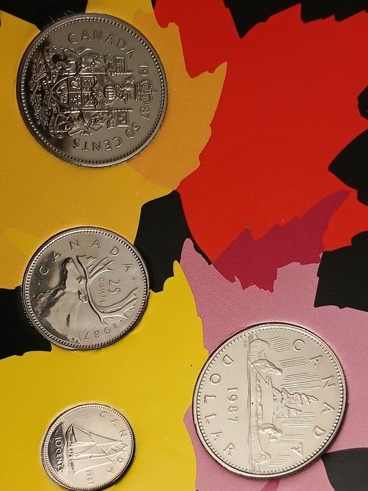 Moedas do Canada 1987