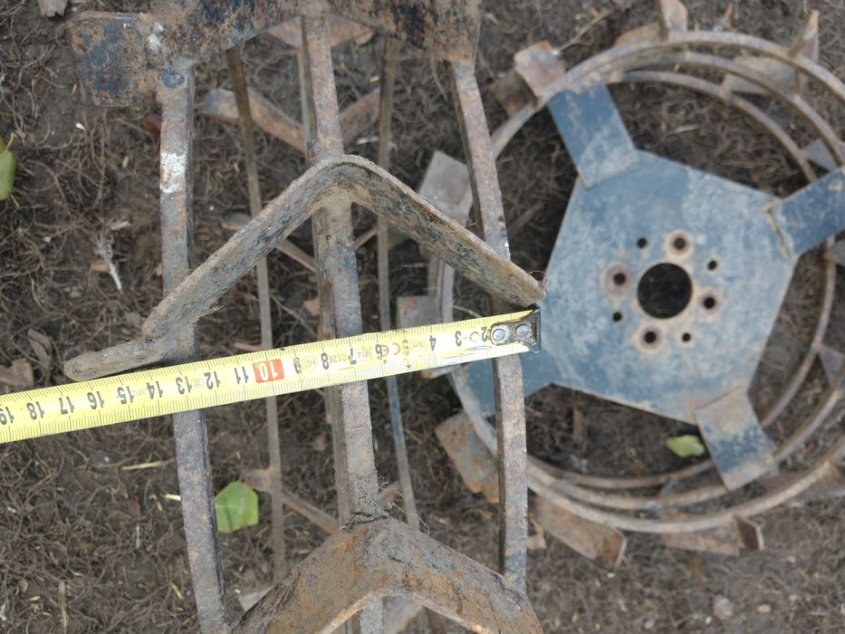 Грунтозацепи залізні колеса мотоблока трактора