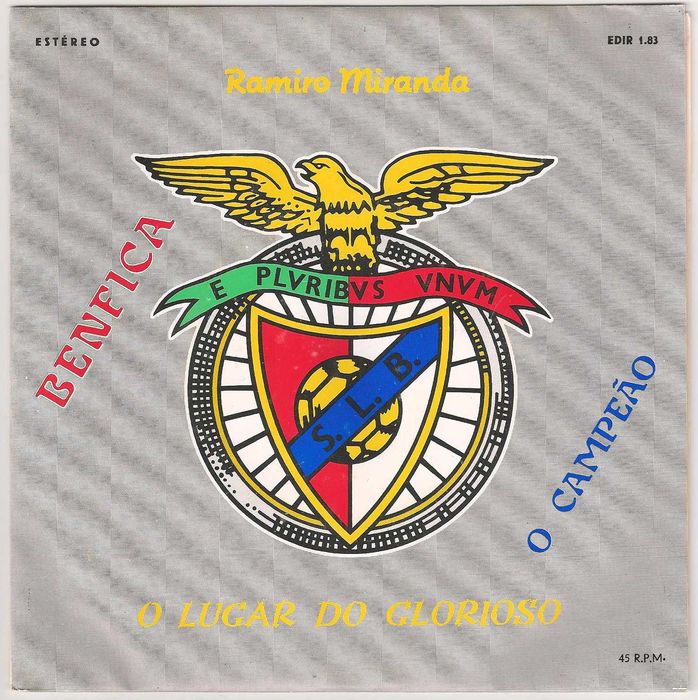 Sport Lisboa e Benfica Coleção de Medalhas DVDs Diabos Vermelhos CDs