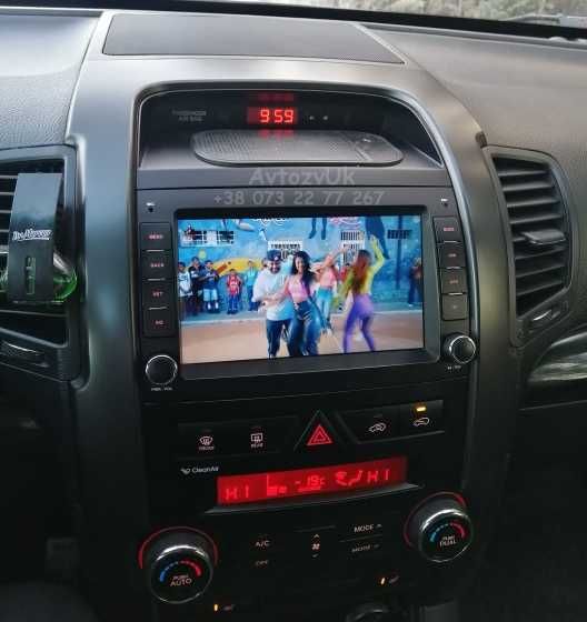 Магнитола SORENTO Kia MOHAVE GPS USB КИА Соренто Tesla CarPlay Android