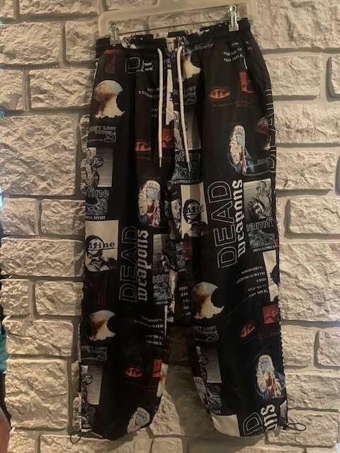 Spodnie damskie z nadrukiem rozm. M/L