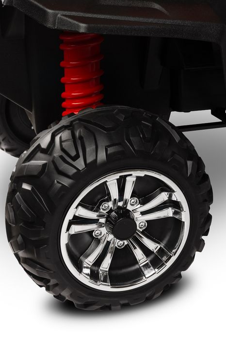 Niebieski Buggy 24V 4x4 na Akumulator dla Dzieci 4x45W,pilot,Bluetooth