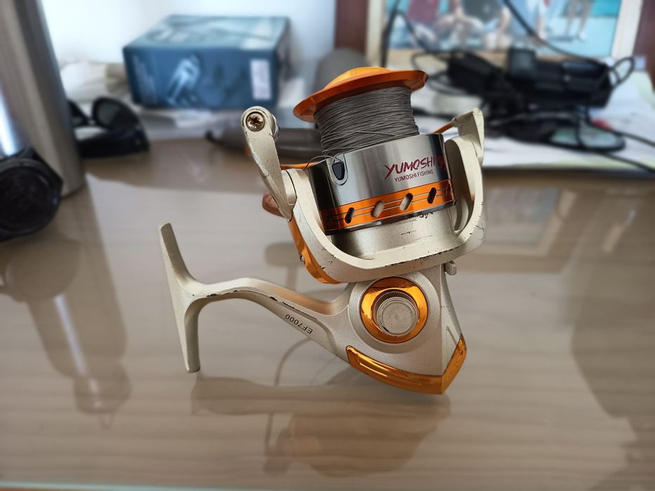 Carreto pesca spinning ou surfcasting ligeiro