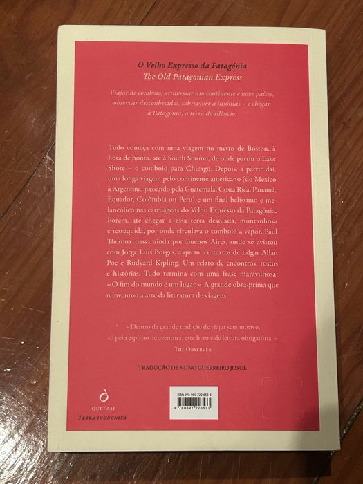 O velho expresso da Patagónia de Paul Theroux