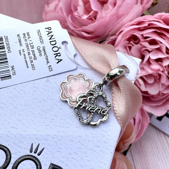 Шарм Pandora, Намистина нова оригінал Пандора Підвіска срібло бусина