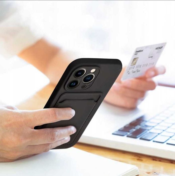 Etui z klapką BiznesMonkey do Apple iPhone 16 Pro czarny