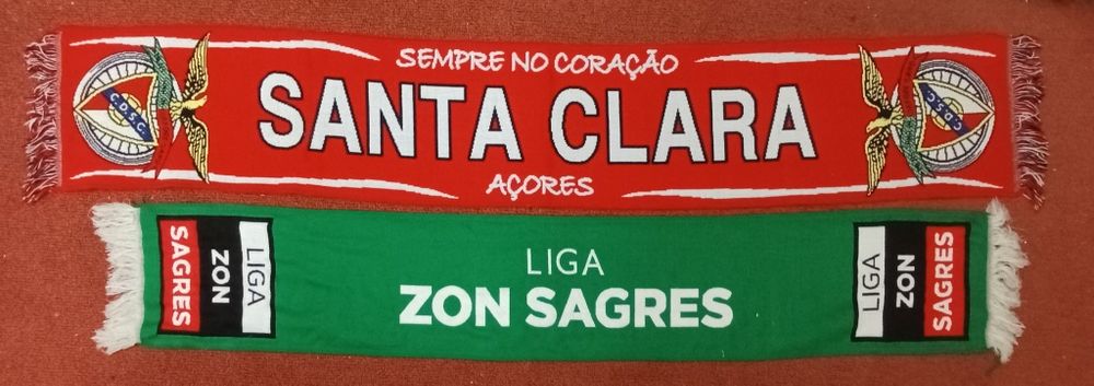 Cachecóis de futebol retro