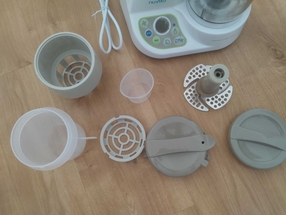 Processador de Alimentos Nuvita Pappasana | Vapor Combo 6 em 1