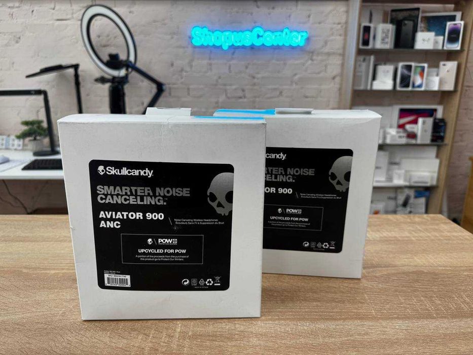 Навушники Skullcandy Aviator 900 ANC Headphones Нові