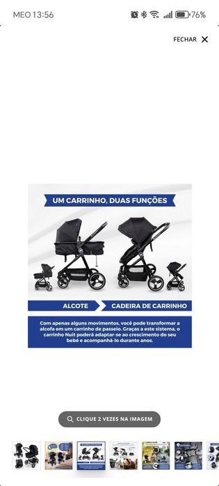 Carrinho de bebe