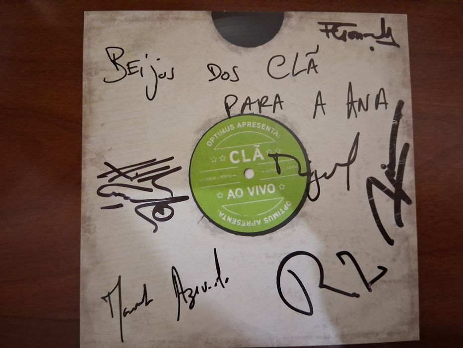 Autógrafos dos  Clã