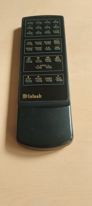 Controle Remoto McIntosh HR 035 para leitor de CD MCD 751