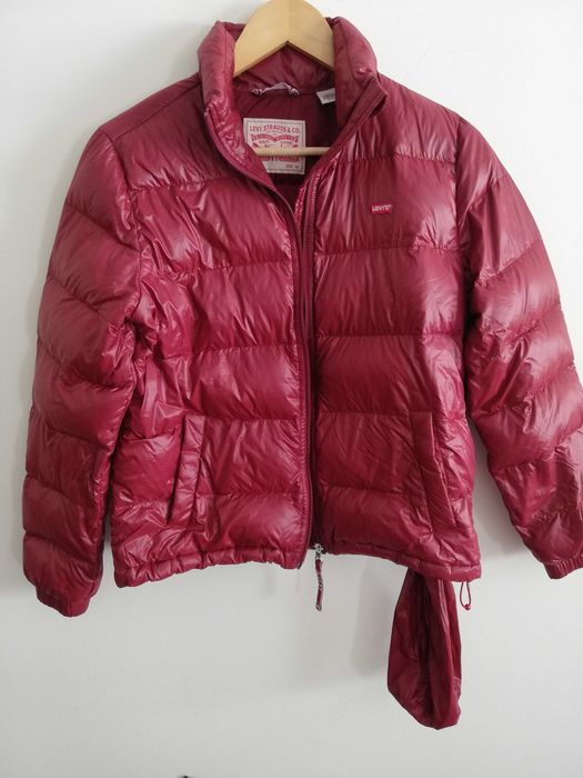 kurtka puchowa Levis xs s 36 czerwona kurtka puchowa 36 s RDS