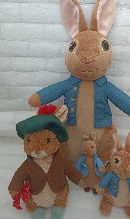 Кролик Пітер м'яка іграшка, лисичка