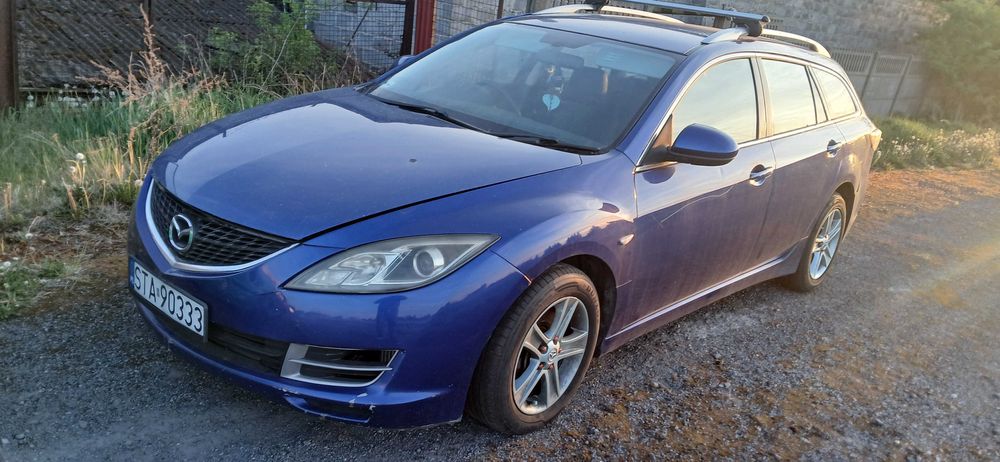 Mazda 6 gh kombi 34J maska ,zderzak, drzwi i inne