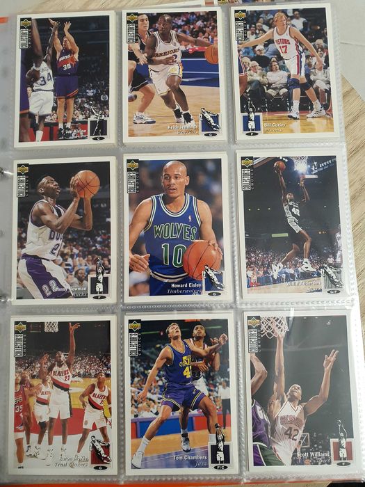 409 Cartas Upper Deck Collector's Choice NBA 1994-95 (Ler descrição)