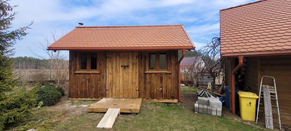 Domek narzędziowy, wiata transport i montaż gratis