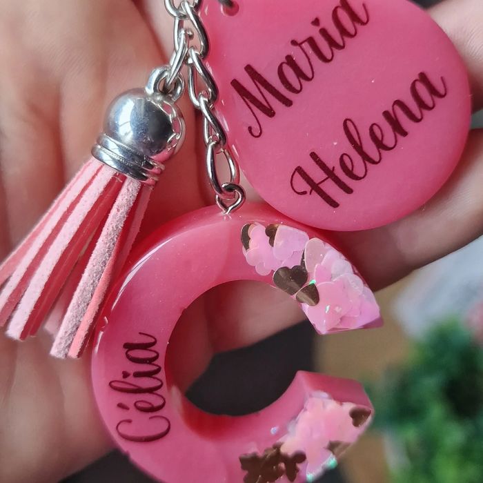 Porta chaves personalizados feitos à mão