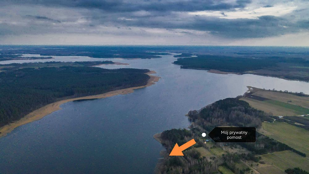 Promocja Mazury dom Bania jacuzzi nad jeziorem kajak sup jedna DOBA