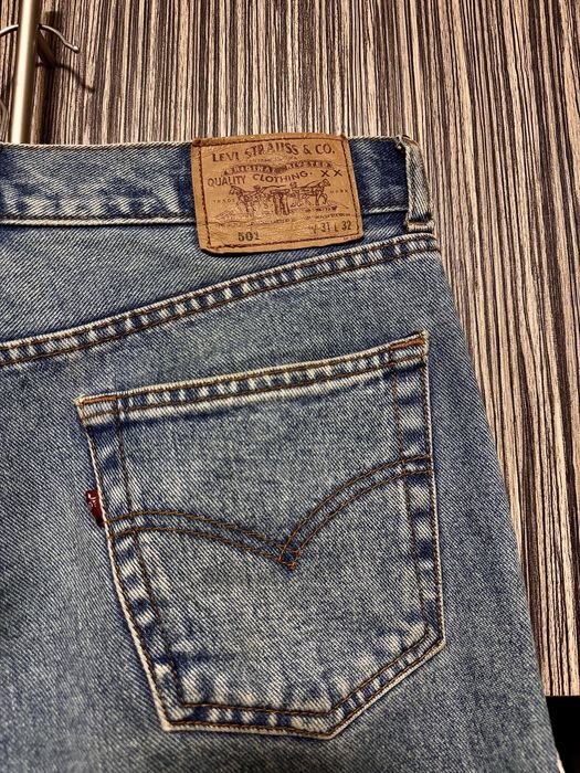 Винтажные джинсы Levis 501  Made in USA 90 годов