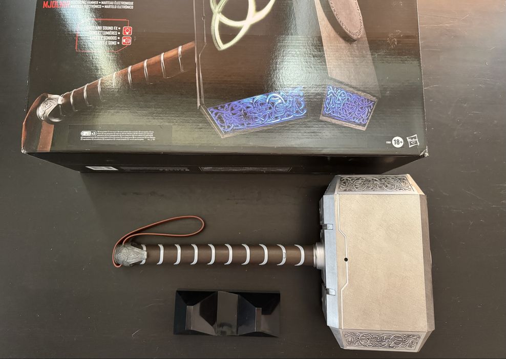 Mjolnir Młot Thora Replika Elektroniczna Marvel Hasbro