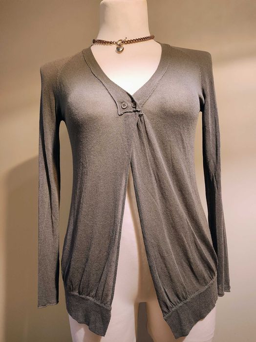 Manila Grace nowy szary sweterek S/M kardigan