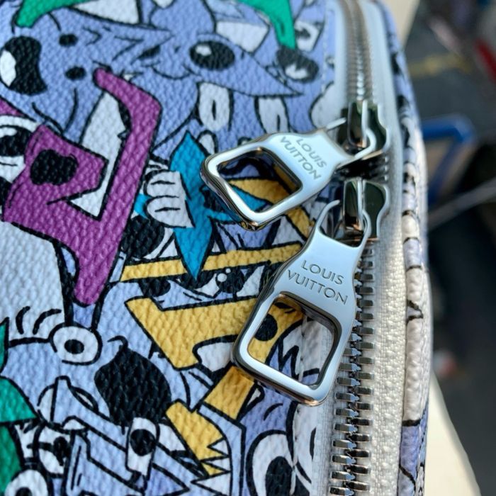 Louis Vuitton Discovery портфель ранец рюкзак мужской белый