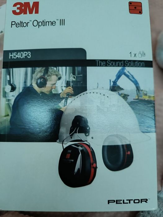 Nauszniki nahelmowe przeciwhalasowe