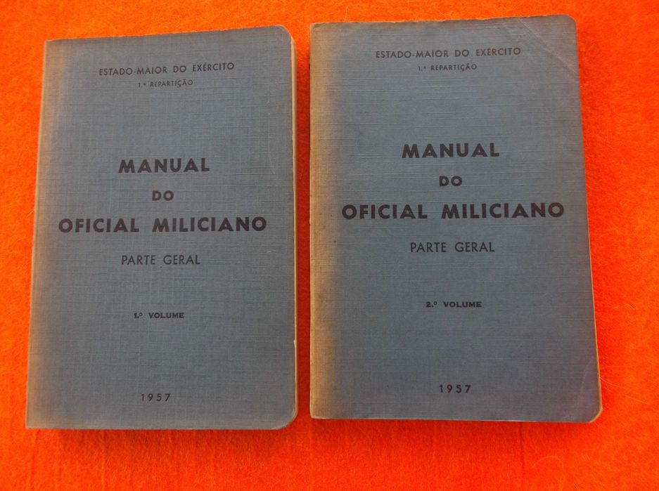 Manual do Oficial Miliciano  Parte Geral- 2 Volumes