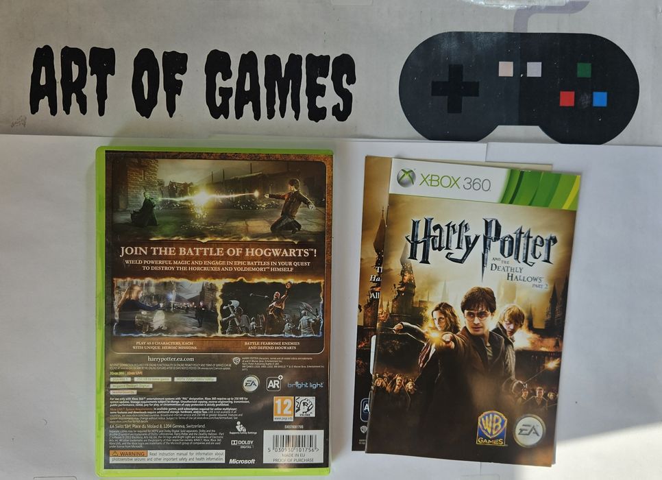 Harry Potter Insygnia Śmierci cz 2 Deathly Hallows Xbox 360