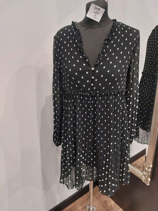 Sukienka kropki zara