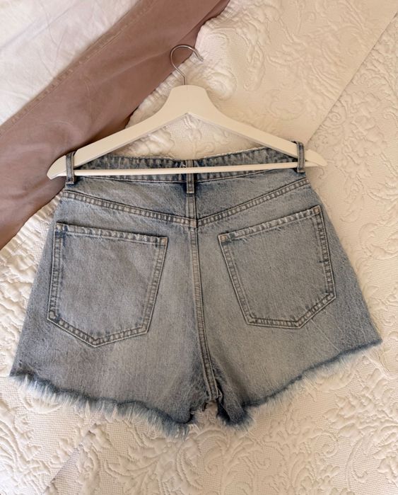 джинсові шорти zara 38 M