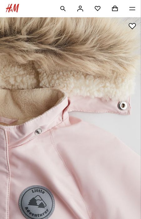 Зимовий комбінезон H&M, розмір 68 (4-6 місяців)