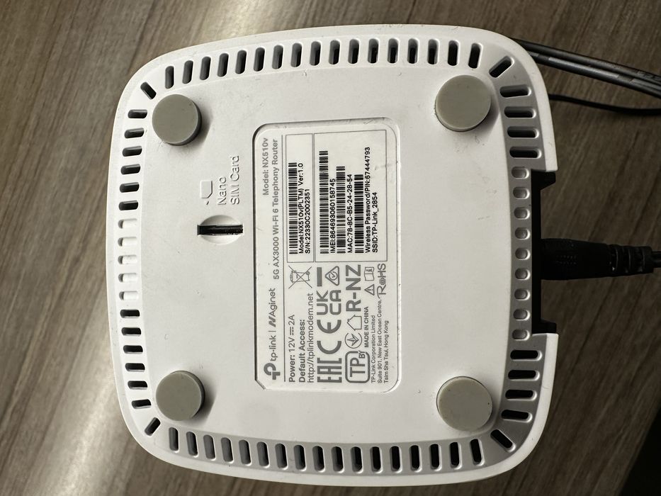 Router TP Link  NX 510v