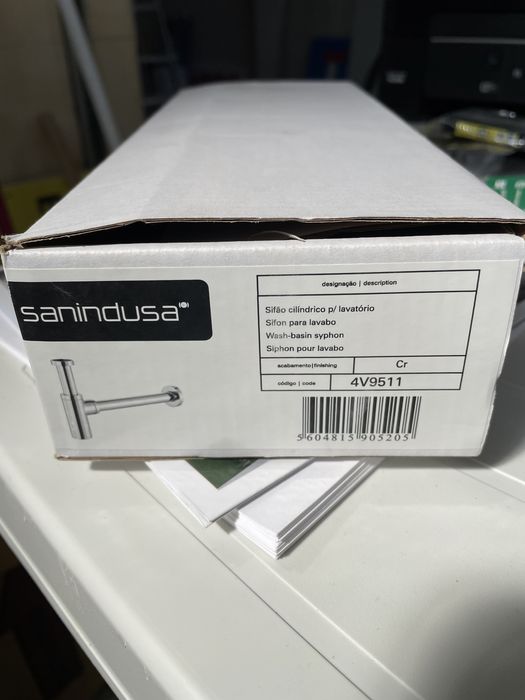 Sifão lavatorio novo sanindusa