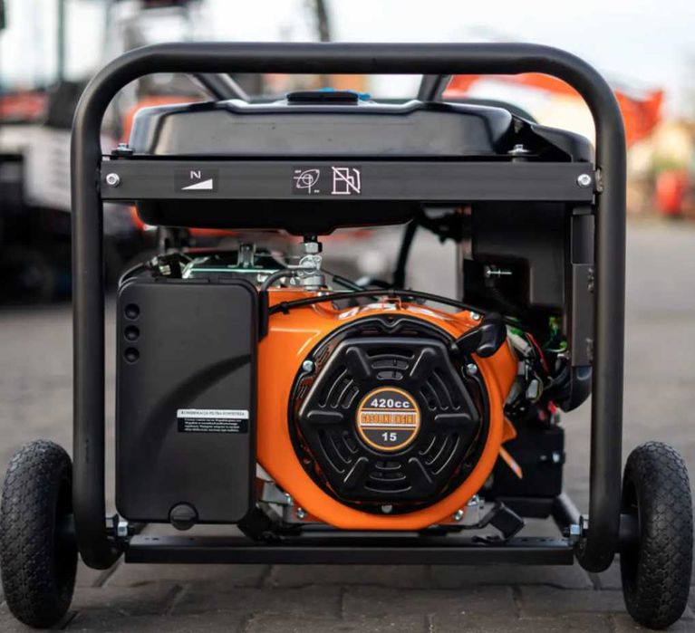 генератор 6 кВт медная обмотка 6 кВт електростартер автозащита колеса