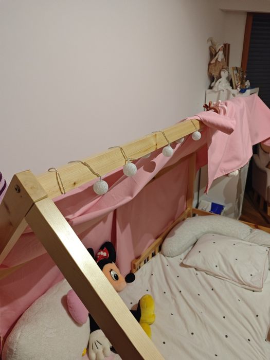 Cama Montessori Madeira Pinho Hôma