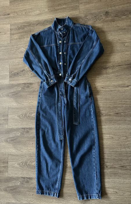 Жіночий джинсовий комбінезон MNG