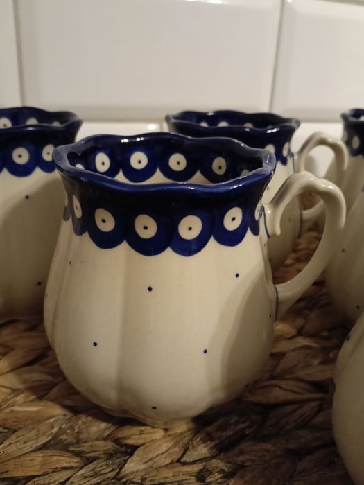 Zestaw kubków Bolesławiec