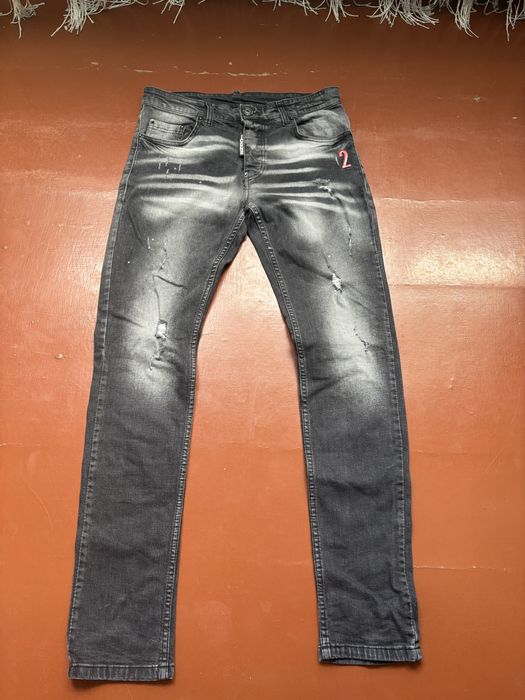 джинсы dsquared2 icon2 slim fit