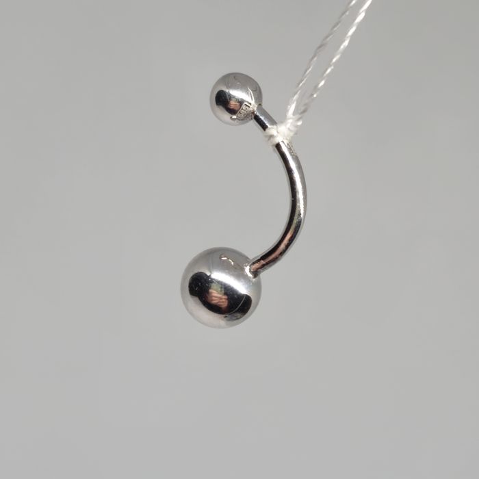 Пірсінг з білого золота. Новий. Sovissimo.