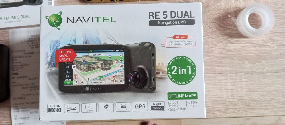 Wideorejestrator z nawigacja