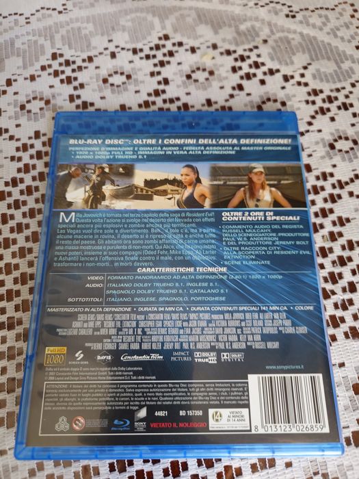 Resident Evil 3 BLU Ray