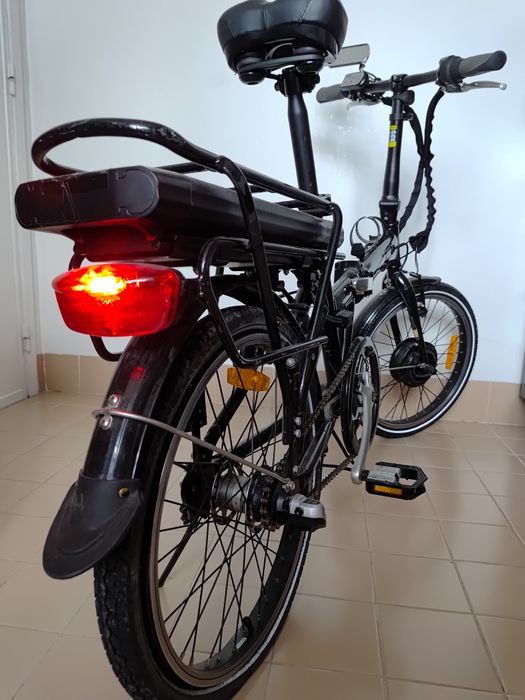 Bicicleta elétrica dobrável