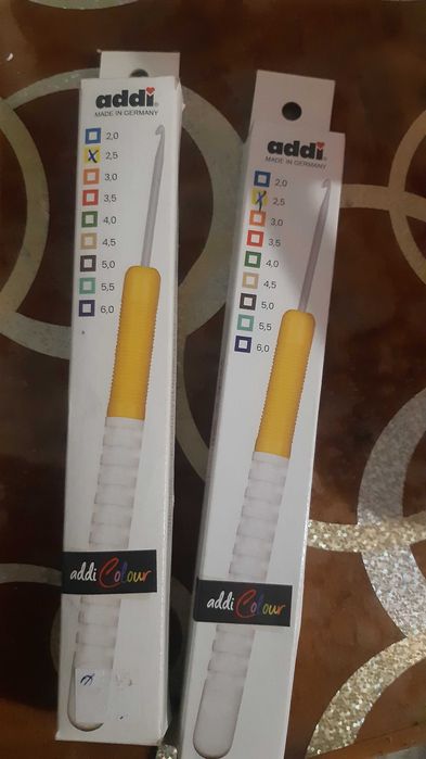 Гачок крючок для в'язання професійний фірми Addi . Розмір 2,5 мм.