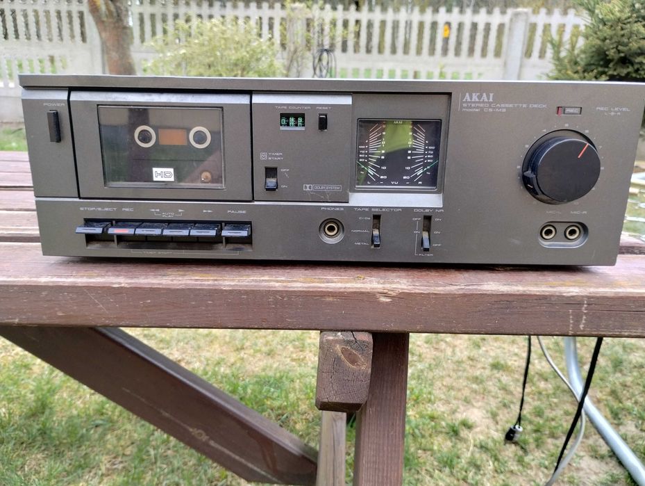 Deck magnetofon Akai CS-M3 100% sprawny.