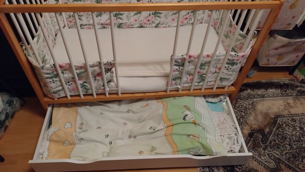 Łóżeczko dziecięce oddam za darmo- rezerwacja do 13.02!