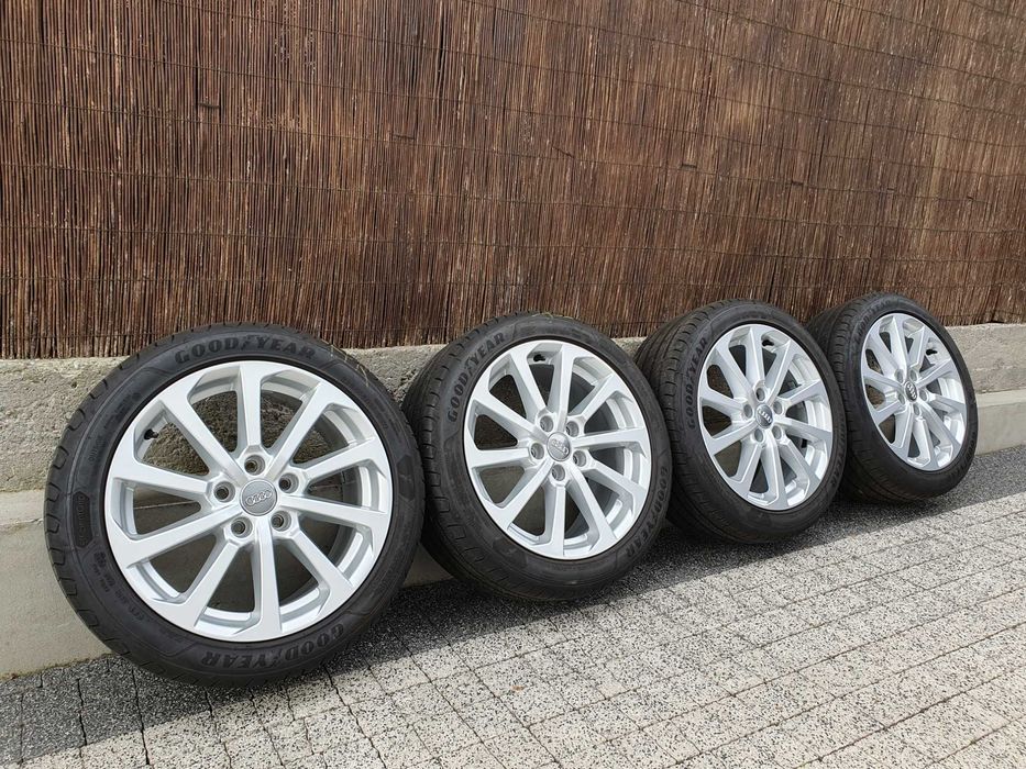 4x Oryginalne koła 17-stki Audi A3 5x112 225/45/17 Good/Year 7,2mm idealne!