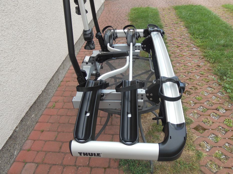 Bagażnik Rowerowy na Hak Trzy Rowery THULE -G-6 ODCHYLANY  Udźwig 60 kg.